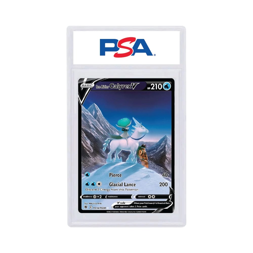 2022 Pokémon Astral Radiance Ice Rider Calyrex V Volledige Art PSA 9