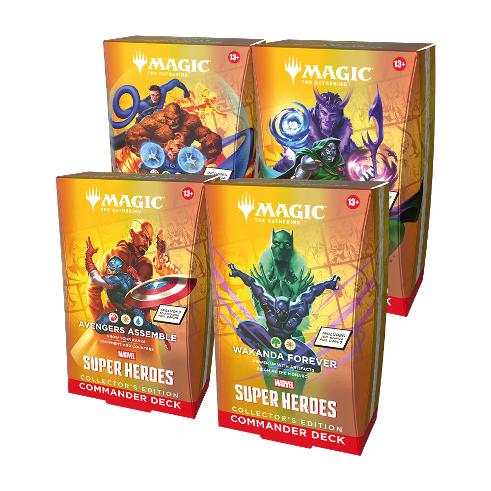Marvel Super Commander Deck Collector's Edition