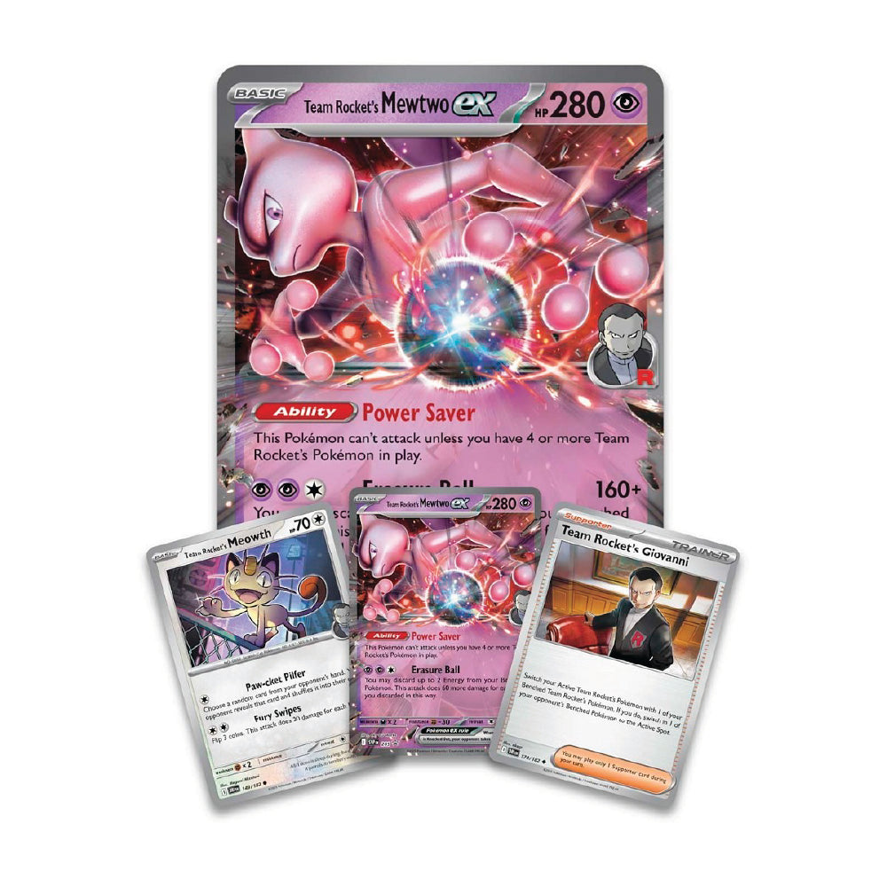 Pokemon - Team Rocket’s Mewtwo ex Box
