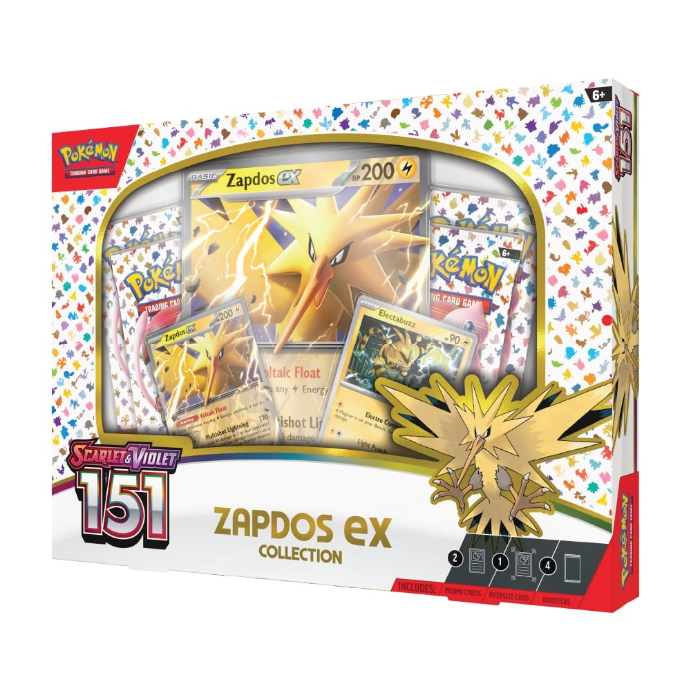 Pokemon - Scarlet & Violet 151 Zapdos ex Box
