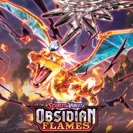 Pokémon TCG Scarlet & Violet Obsidian Flames expansion logo