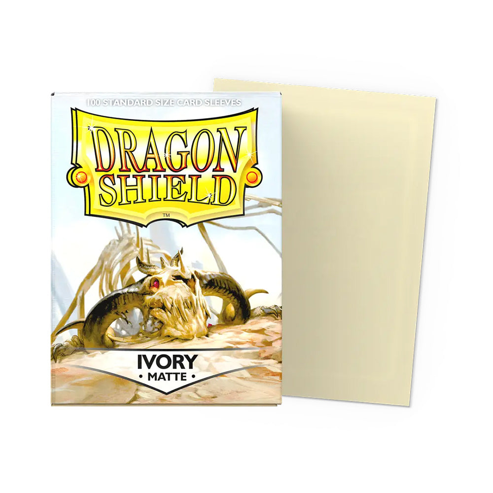 Dragon Shield Standard Sleeves [Matte] Ivory