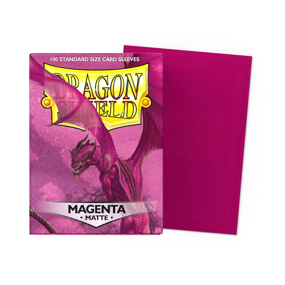 Dragon Shield Standard Sleeves [Matte] Magenta