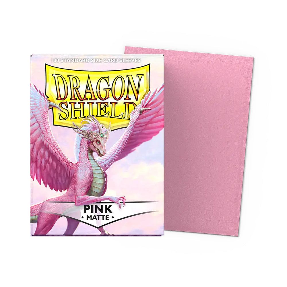 Dragon Shield Standard Sleeves [Matte] Pink