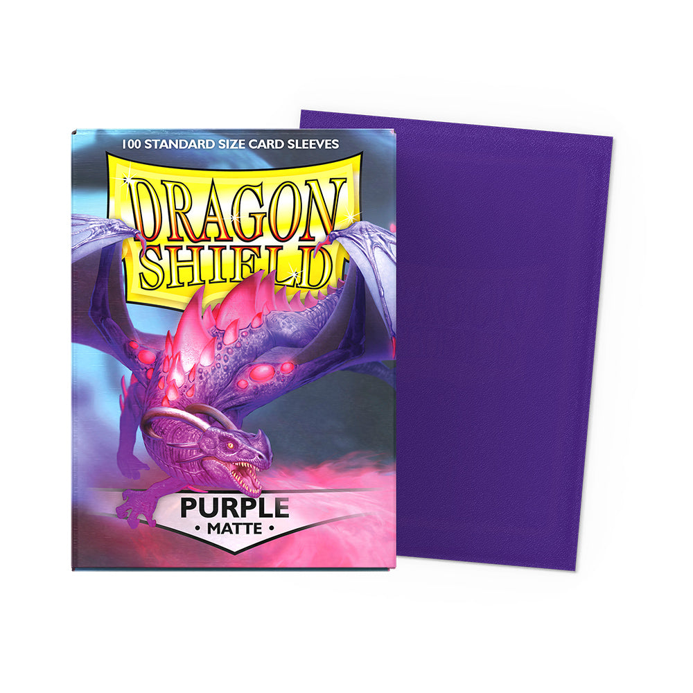 Dragon Shield Standard Sleeves [Matte] Purple
