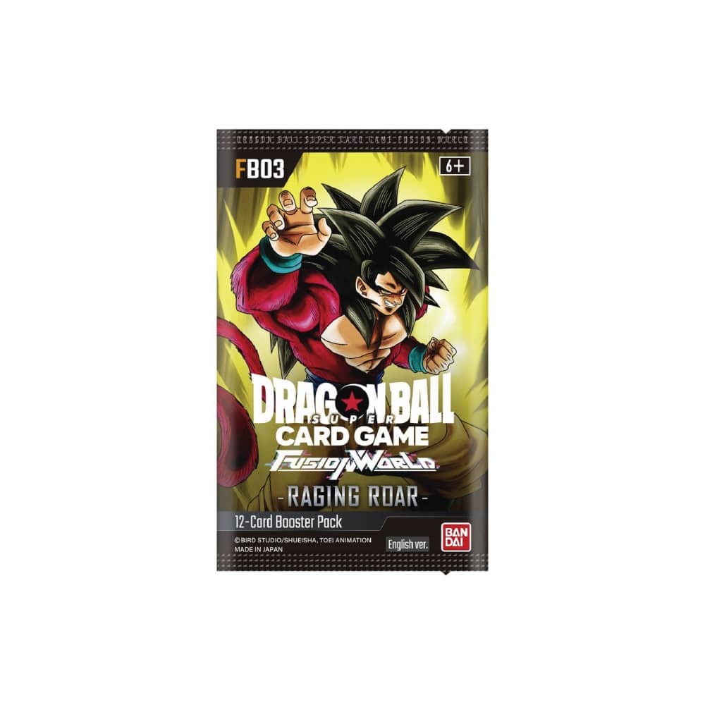 Dragon Ball Super - Raging Roar FB03 Booster Pack