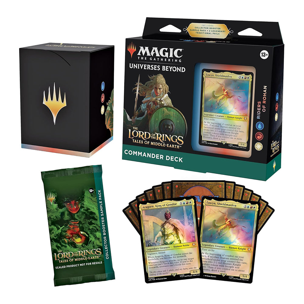 Magic: The Gathering – The Lord of the Rings: Tales of Middle-Earth Commander Deck Display (4 Decks)