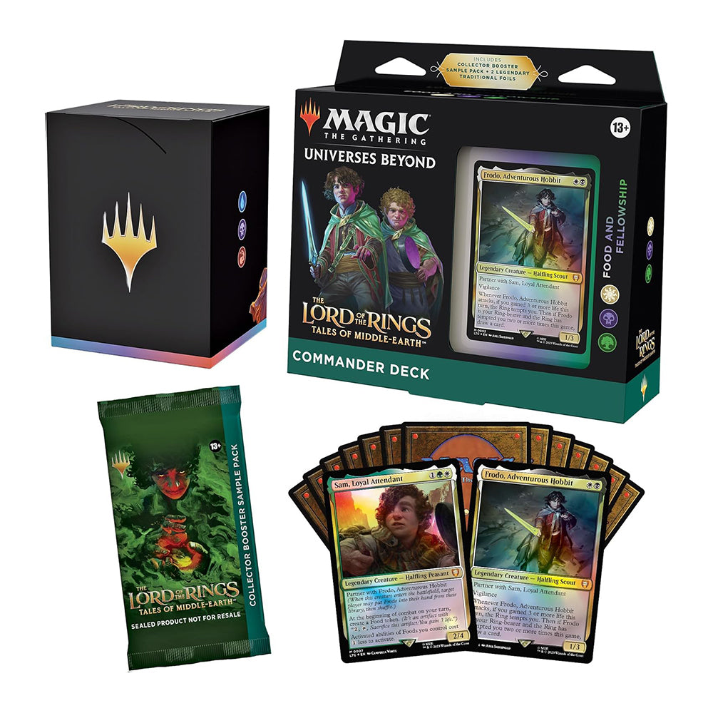 Magic: The Gathering – The Lord of the Rings: Tales of Middle-Earth Commander Deck Display (4 Decks)