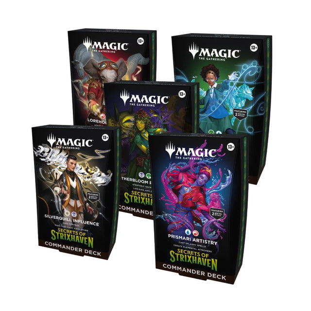 Secrets of Strixhaven commander set