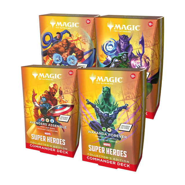 Marvel Super Commander Deck Collector's Edition