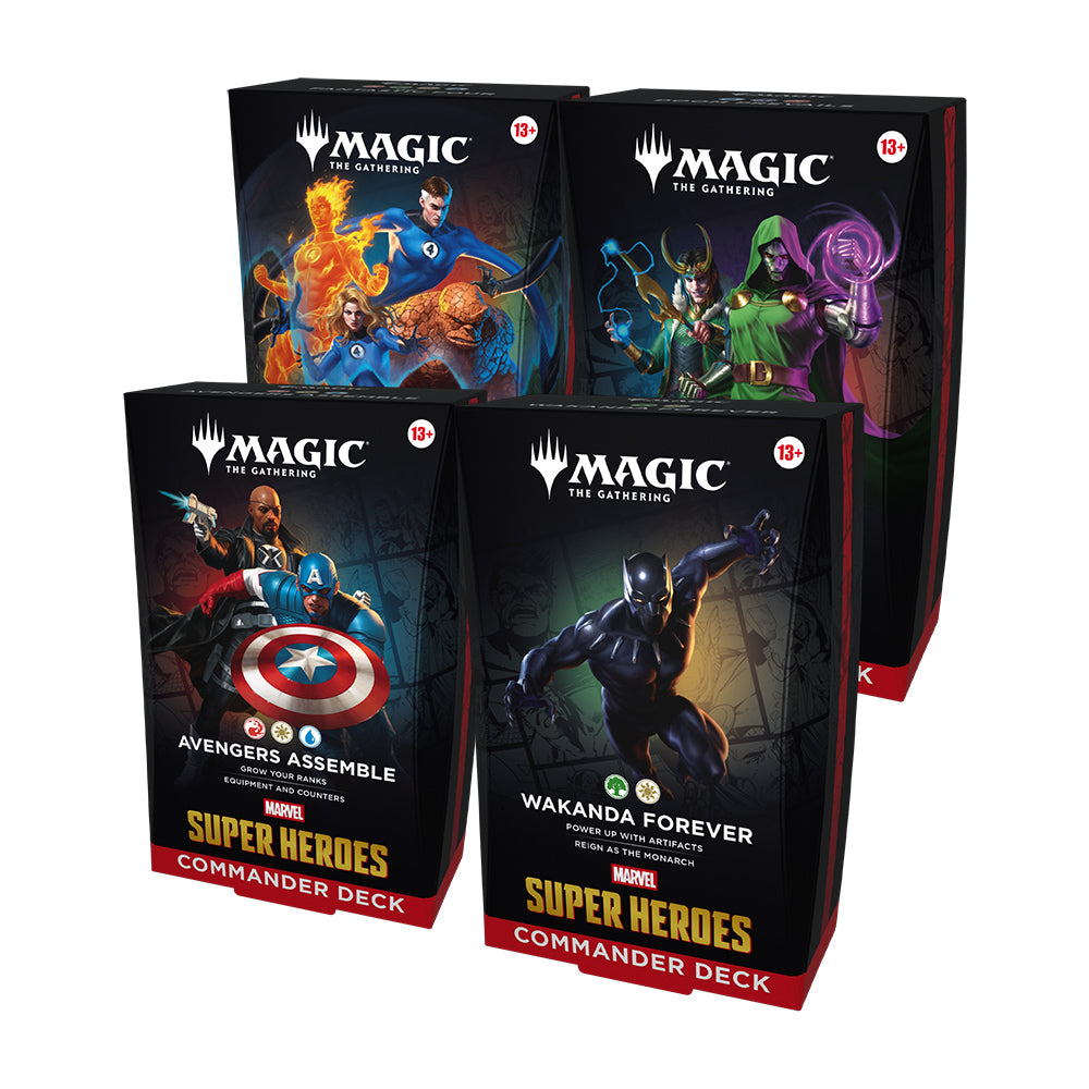 Marvel Super Commander Deck