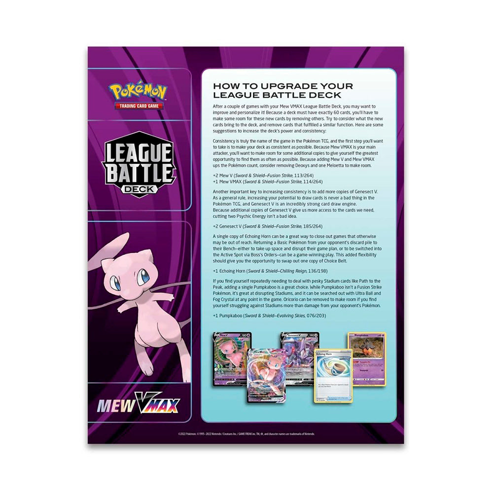 League Battle Deck Mew Vmax