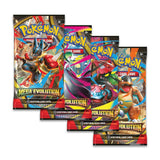 Pokemon TCG Mega Evolution booster packs featuring Lucario, Gardevoir, Venusaur