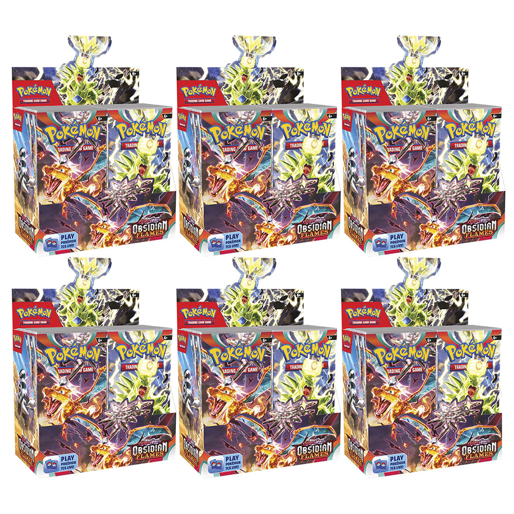 Pokemon - Scarlet & Violet Obsidian Flames Booster Box SEALED CASE