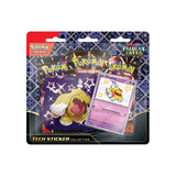 Pokémon Scarlet & Violet Paldean Fates Tech Sticker z 3 booster paketi, promo karto in nalepko, vsak paket vsebuje 10 kart.