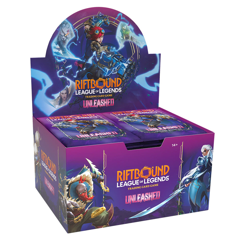 Riftbound: League of Legends TCG Unleashed Booster Display