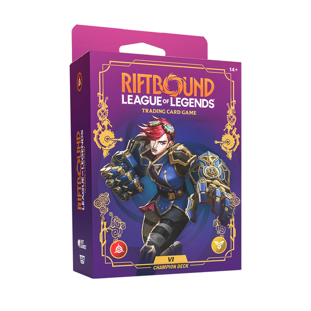 Riftbound: League of Legends TCG Unleashed Champion Deck - Vi