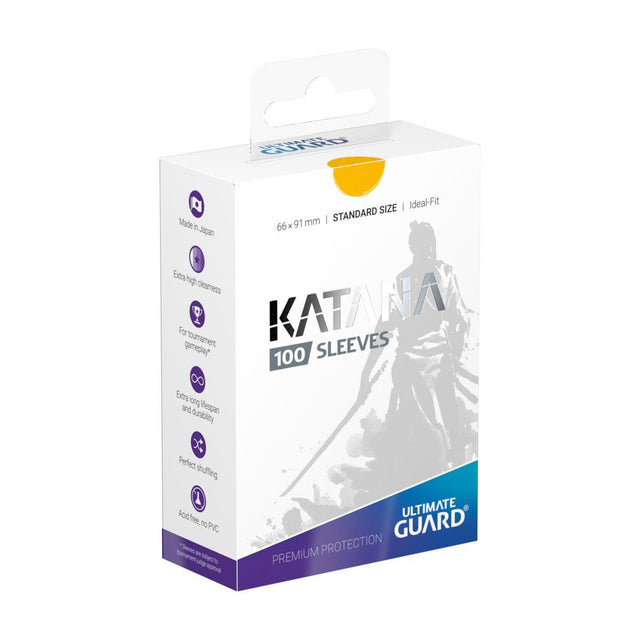 Ultimate Guard Katana Sleeves Standard Size (100) – Yellow