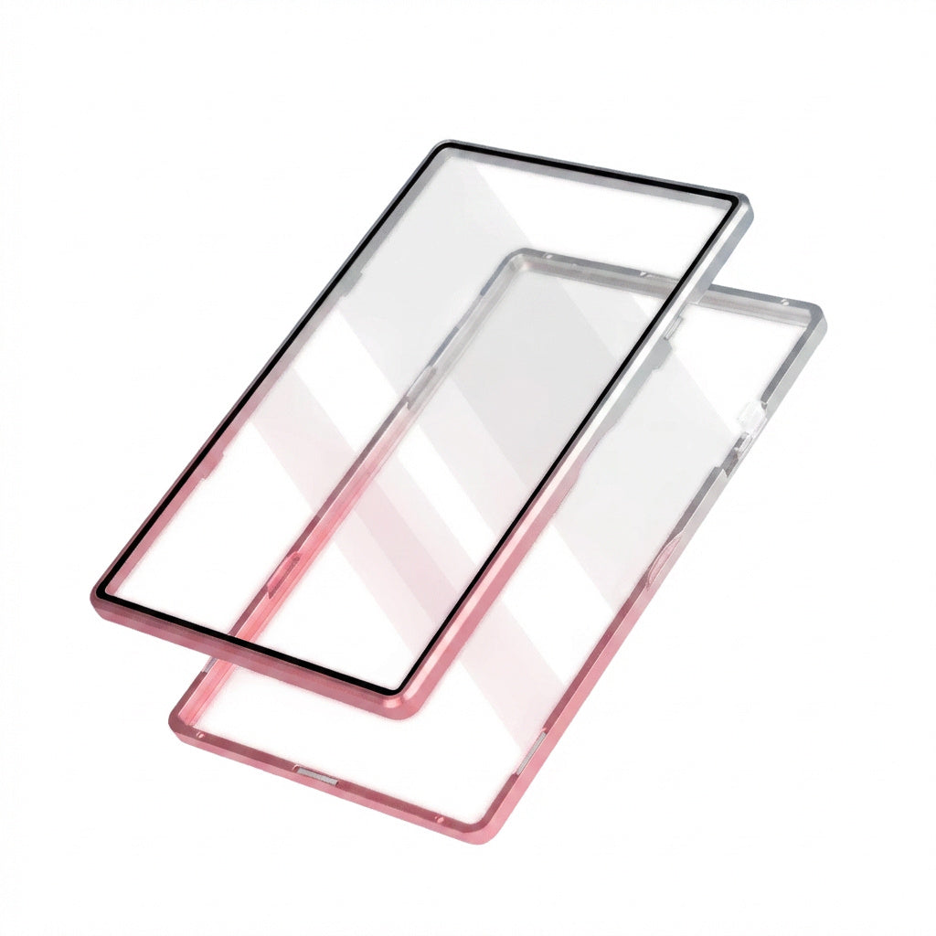 Premium Magnetischer Schutz für PSA, BGS und CGC – Silber/Rosa